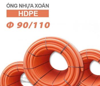 Ống nhựa xoắn chịu lực HDPE phi 90/110