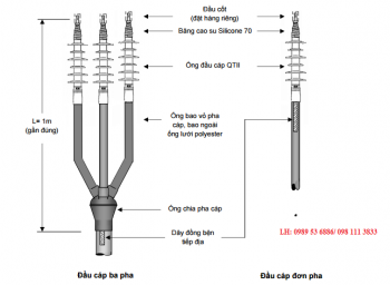 Đầu cáp co nguội