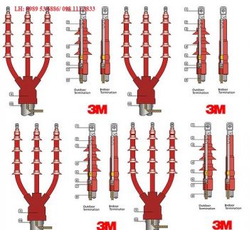 Đầu cáp ngầm trong nhà 3M